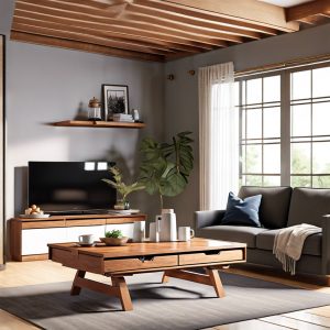 Stylish Coffee Table For Reclining Sofa Ideas