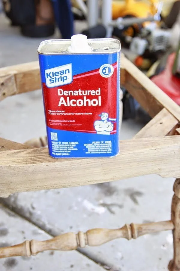 denatured alcohol