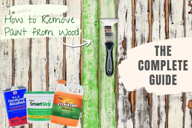 How to Remove Paint from Wood