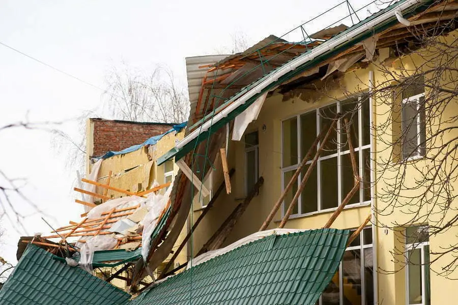home storm damage