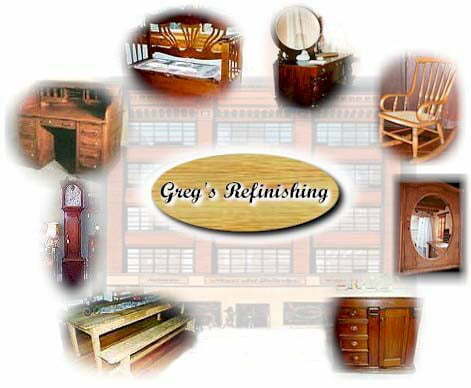 gregsrefinishing.com furniture repair Wisconsin
