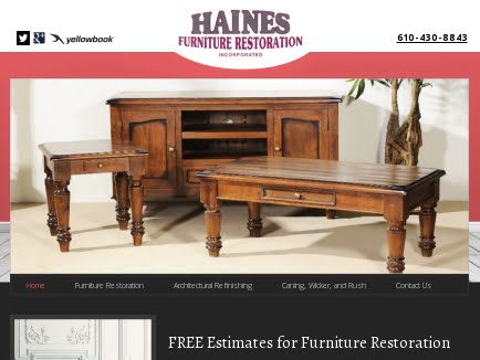 hainesrestoration.com furniture repair Pennsylvania