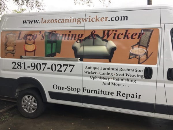 lazoscaningwicker.com furniture repair Texas
