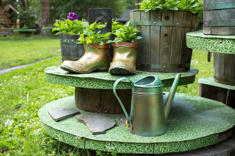 recycled gardening