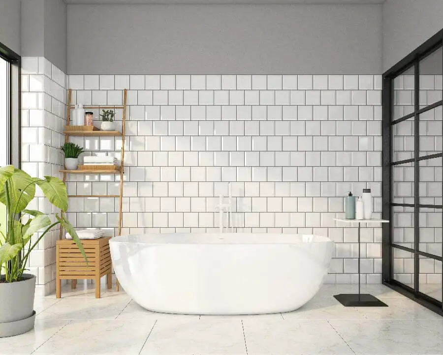 bathroom subway tile