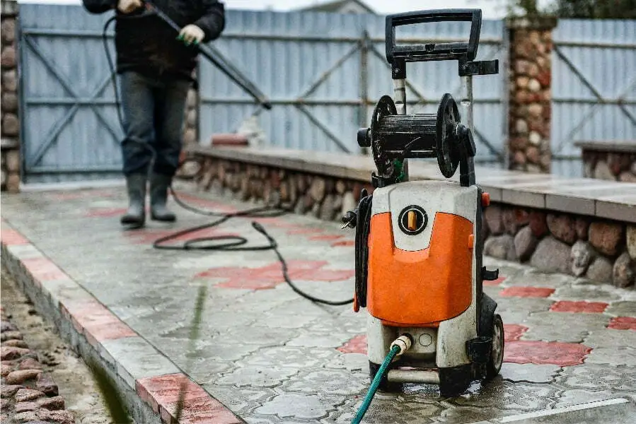 power wash pavement