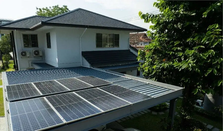 home solar panels