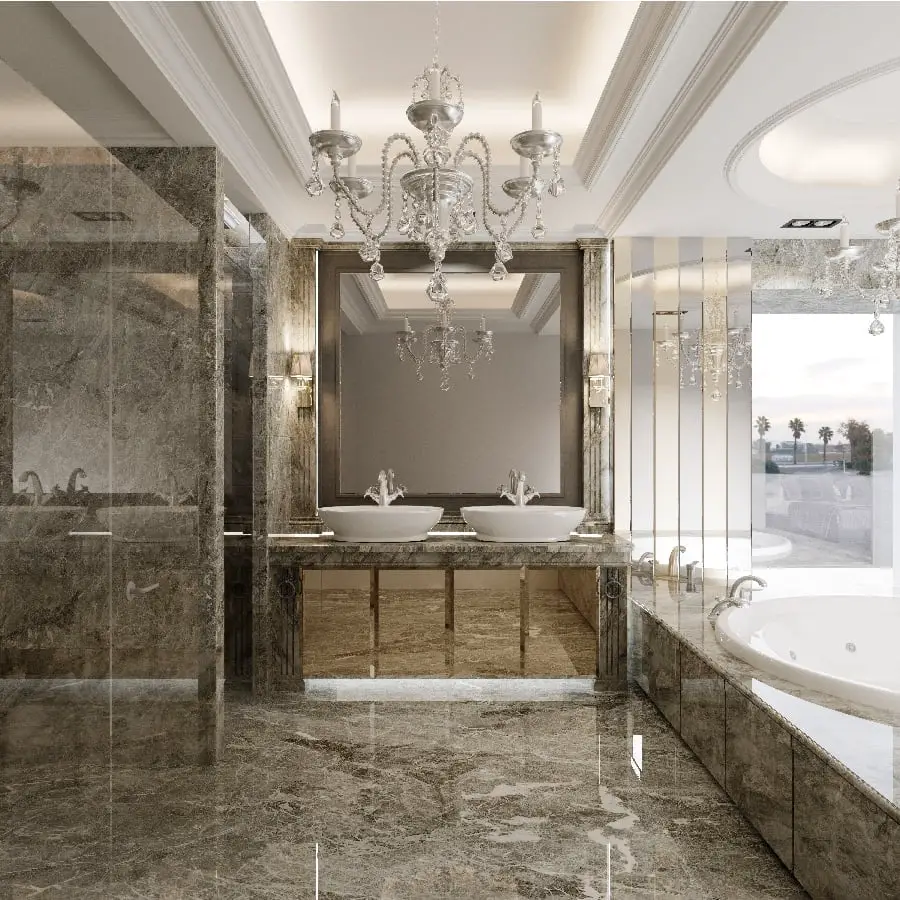 luxury bathroom