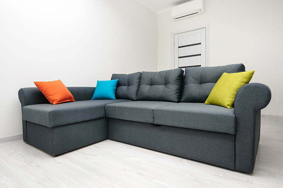 L-shaped sofa