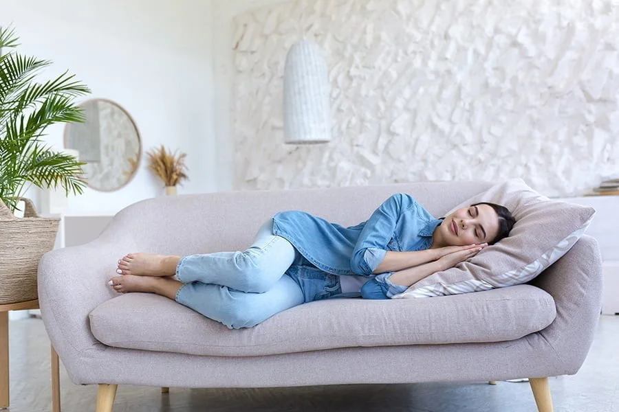 How Do You Sleep On a Short Couch? [5 Ways]