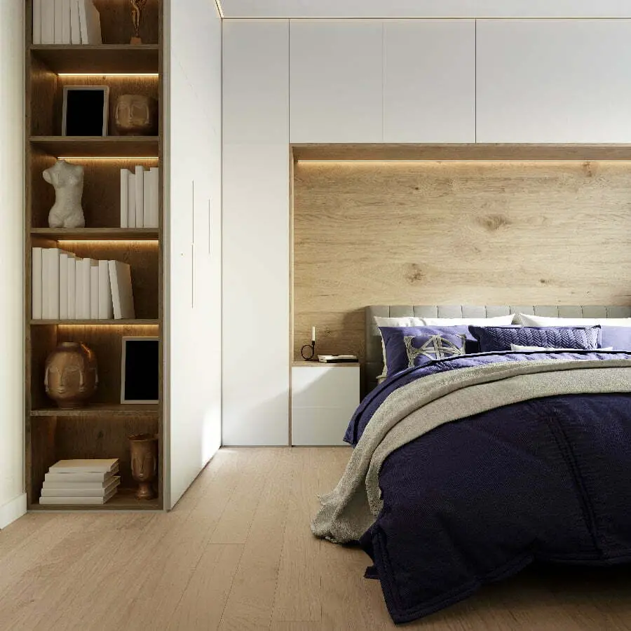 small bedroom bookcase