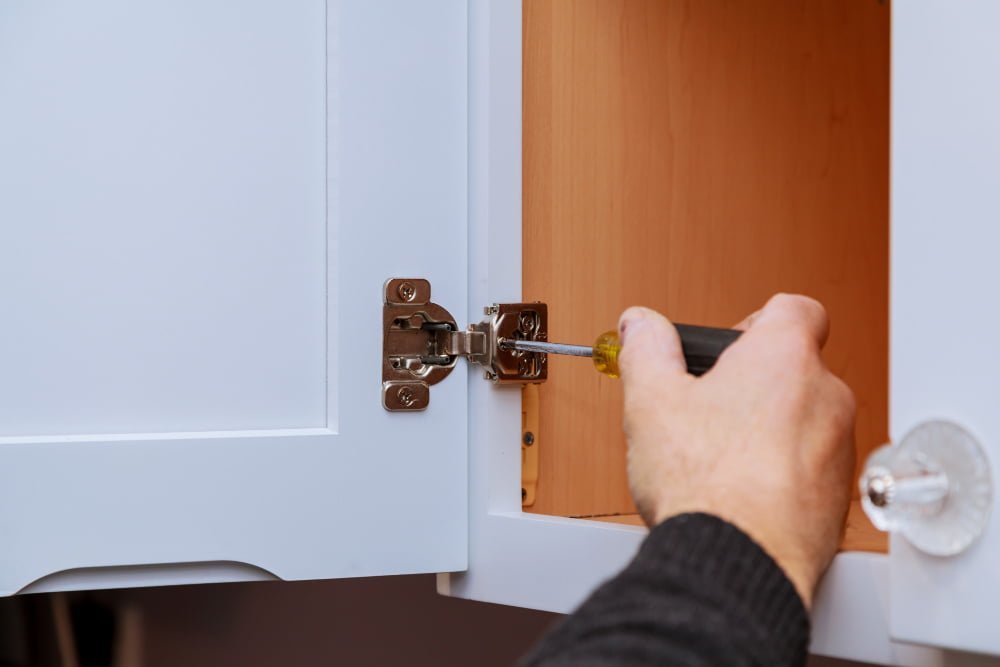 How To Install Hidden Cabinet Door Hinges   Adjusting Hinges 