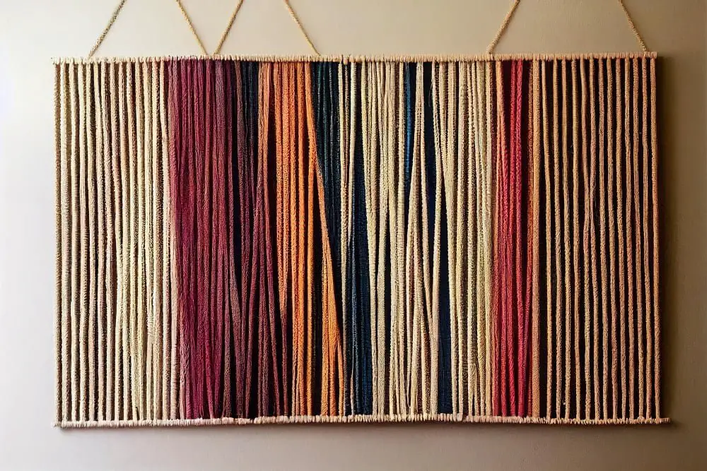 Macrame panel