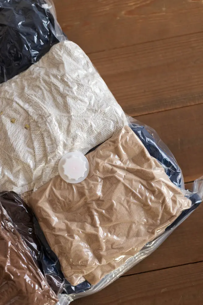 Vacuum sealed bag