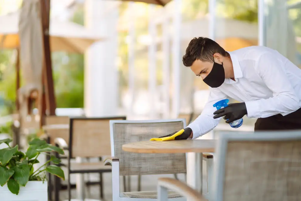 Outdoor furniture maintenance