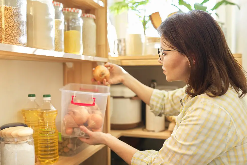 Pantry organization routine