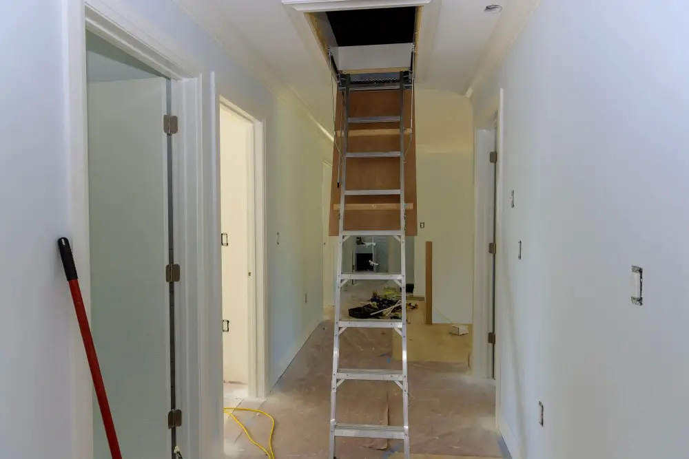 attic ladder door