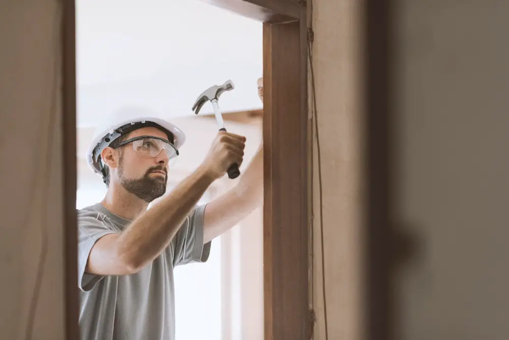 door frame install