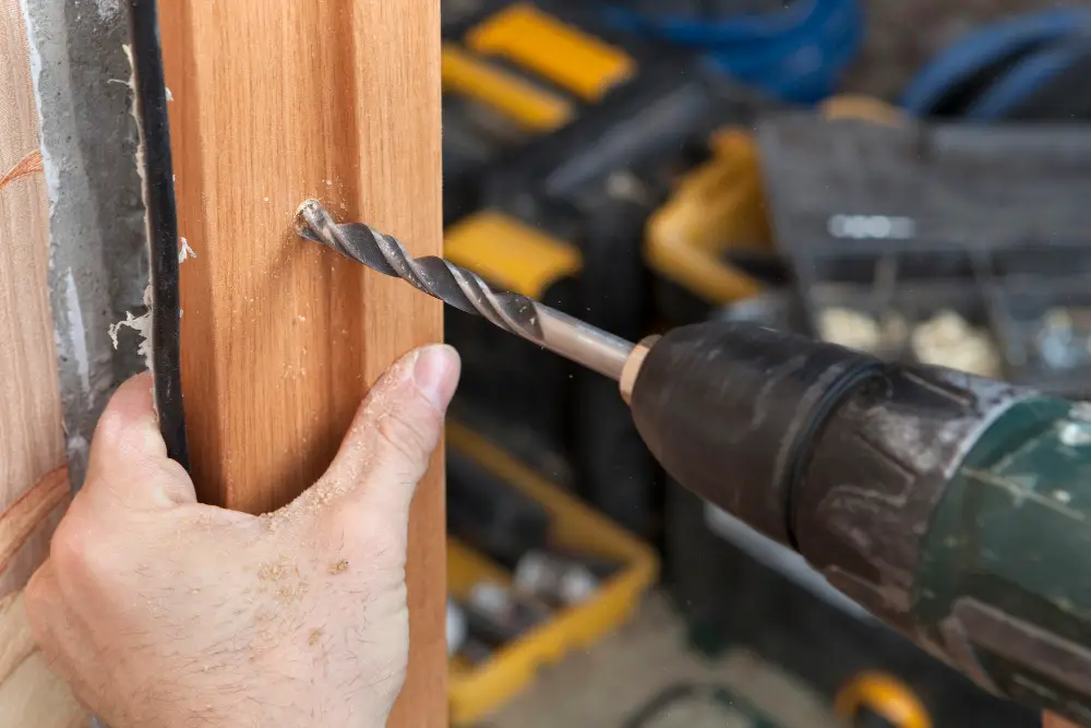 door frame install