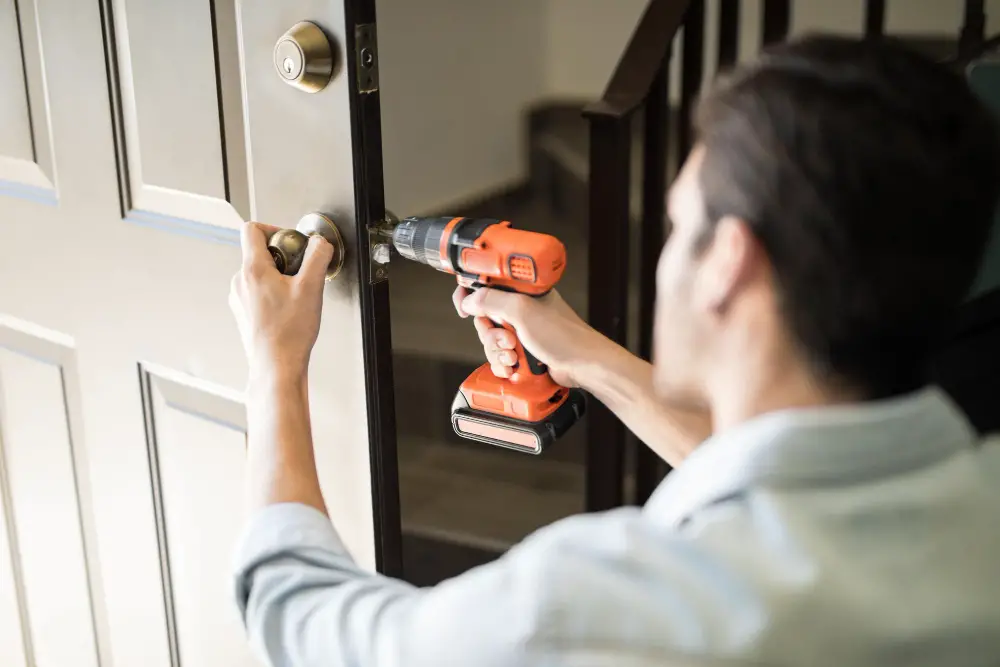 fixing broken door lock