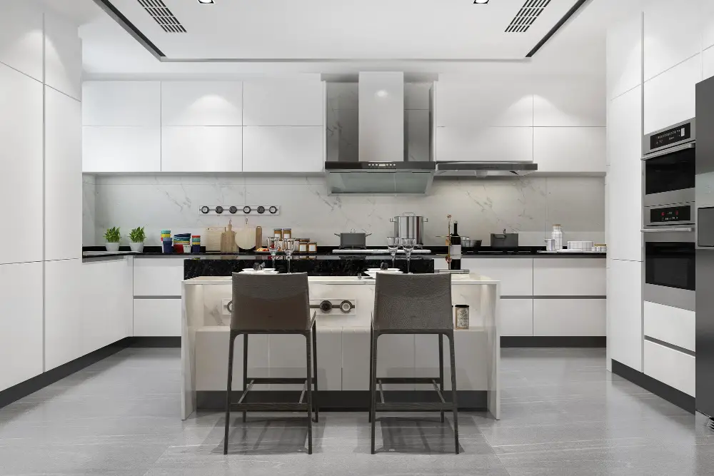 kitchen Grey Flooring