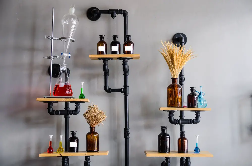 pipe Shelf