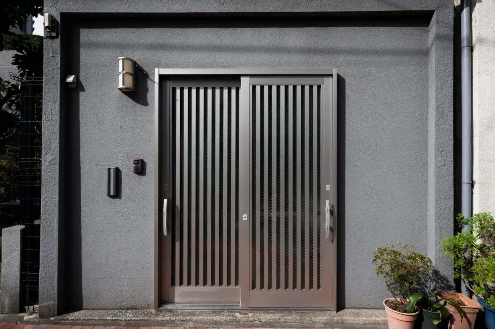 steel doors