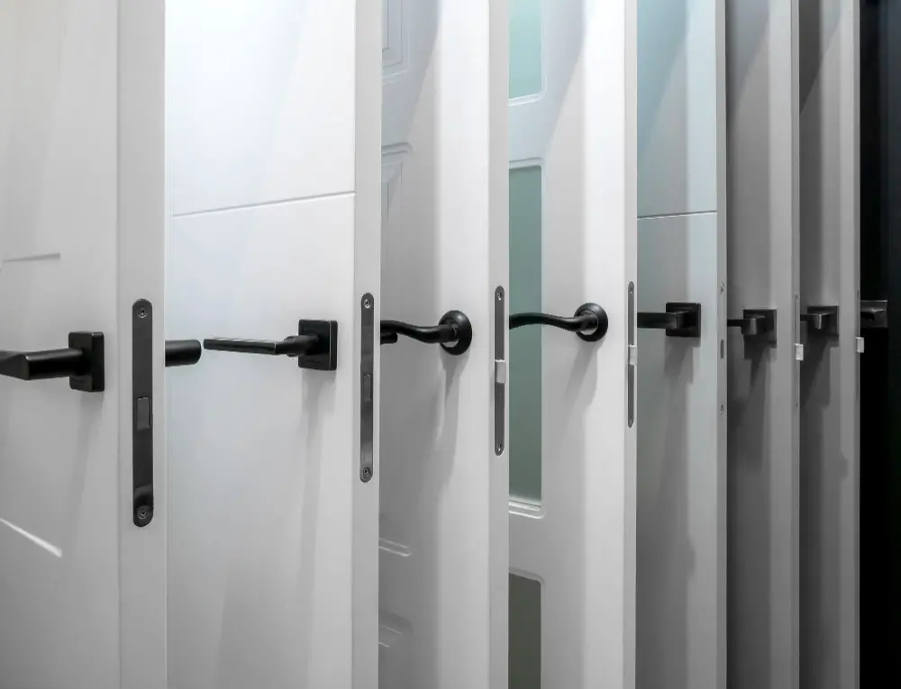 types of pocket door locks