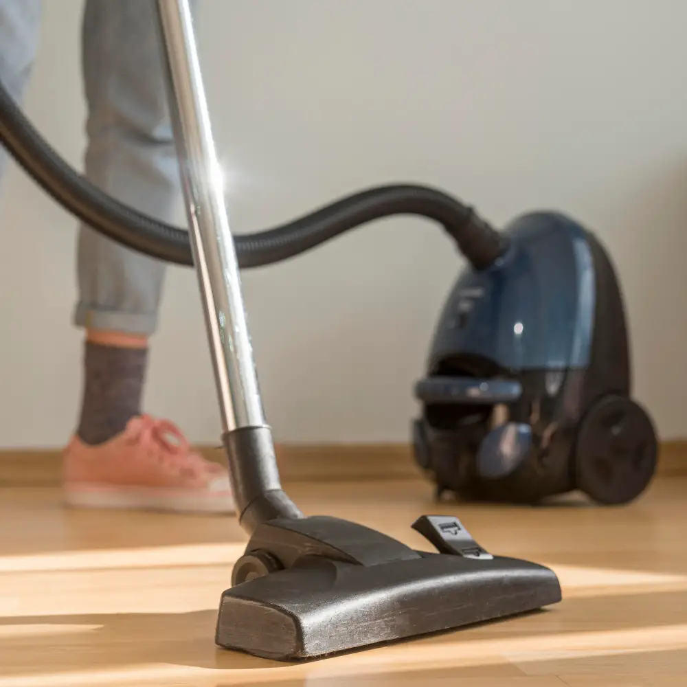 vacuum near door