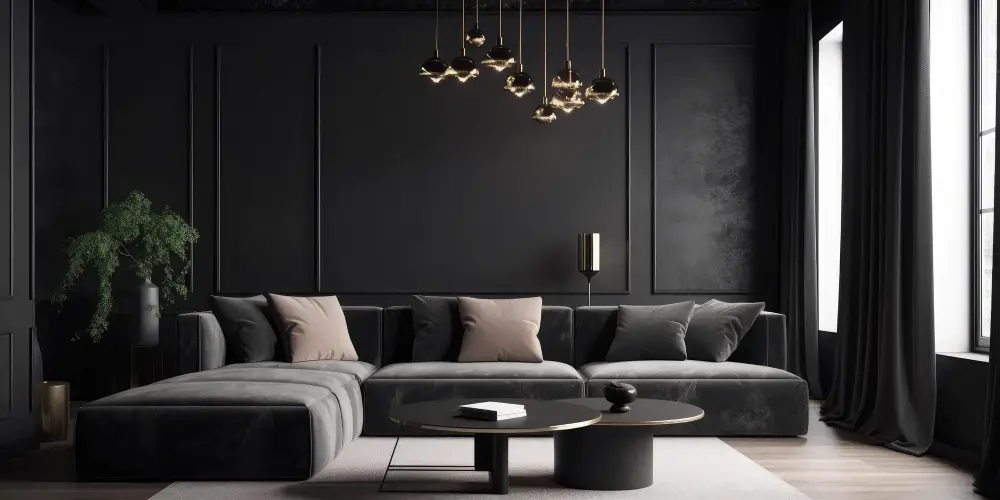 Dark Gray Couch