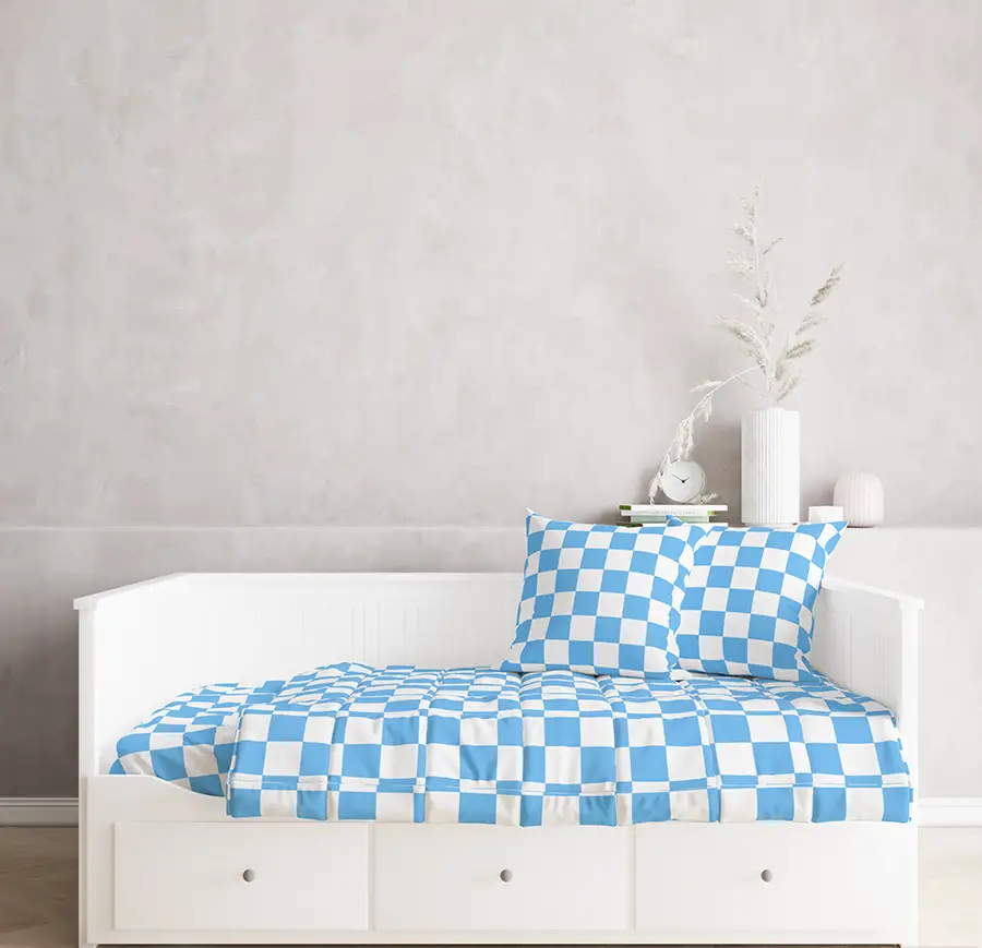 Daybed with pillows