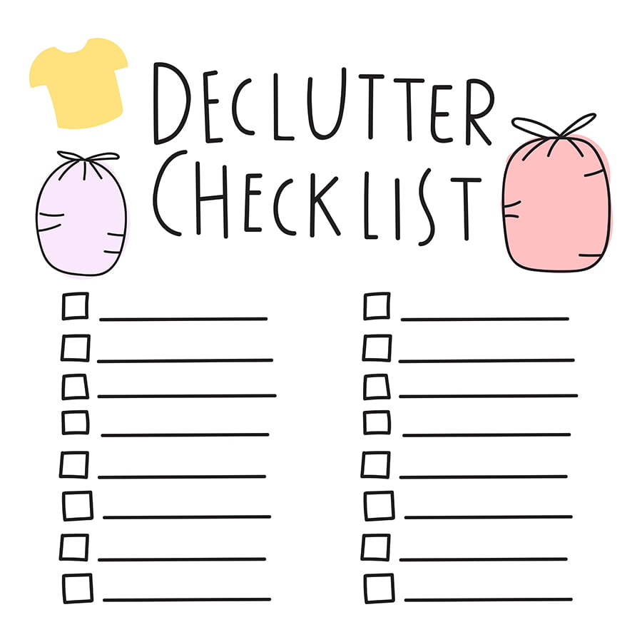 Decluttering Plan