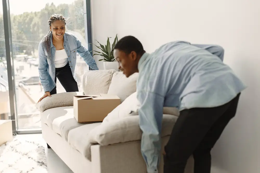 Moving the Couch in window