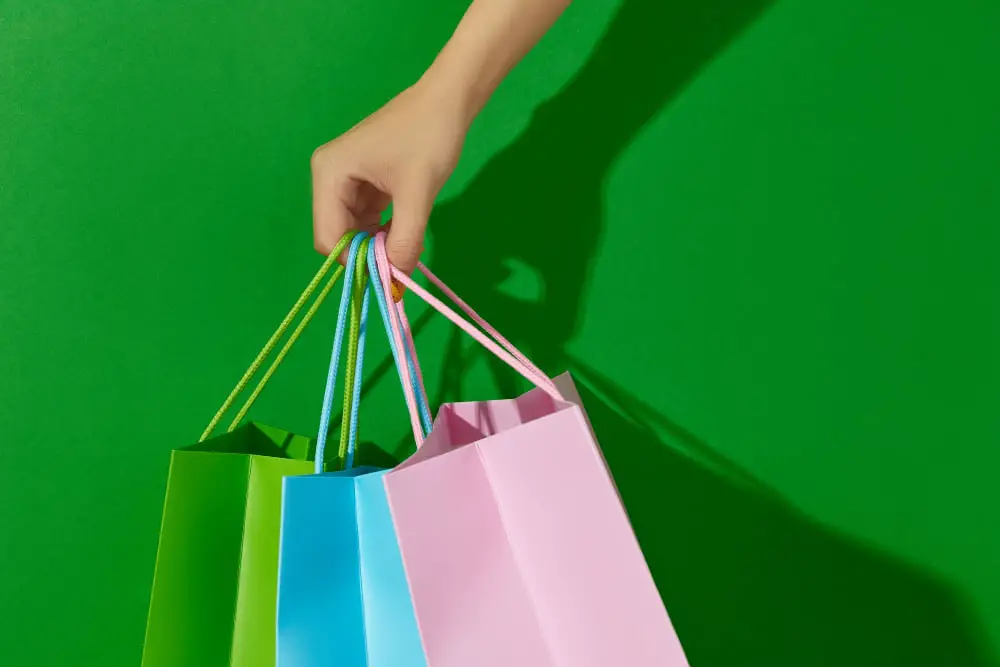 Shopping Bag Clutter at home