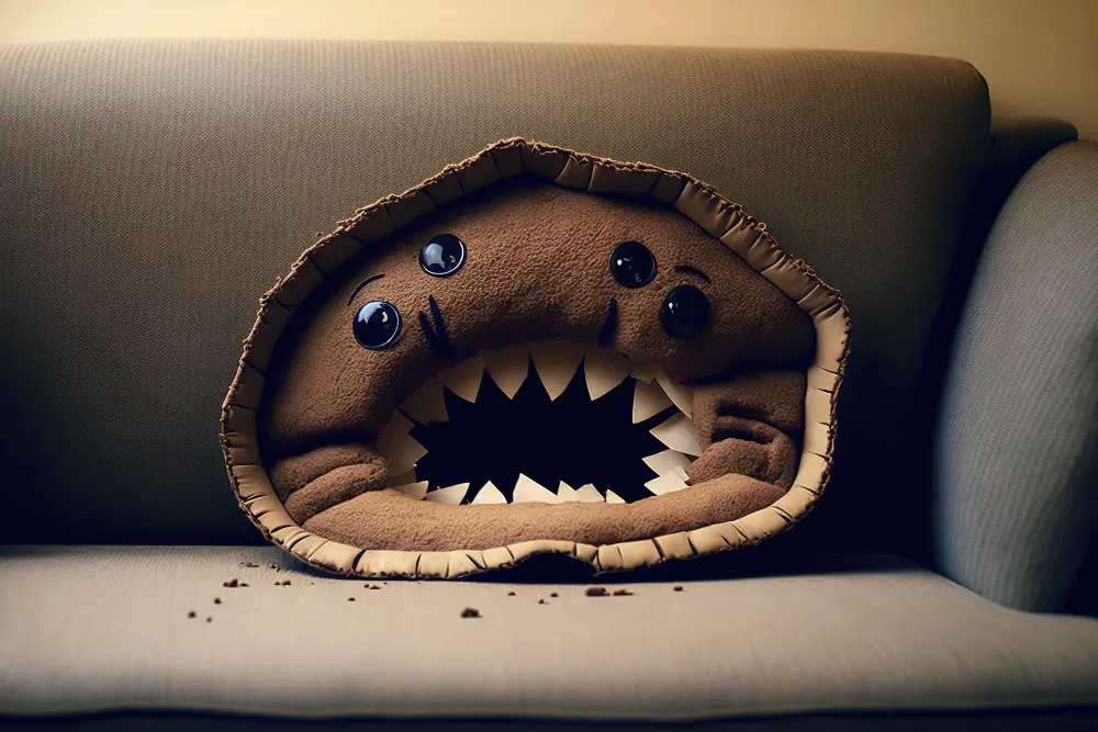 hole in couch