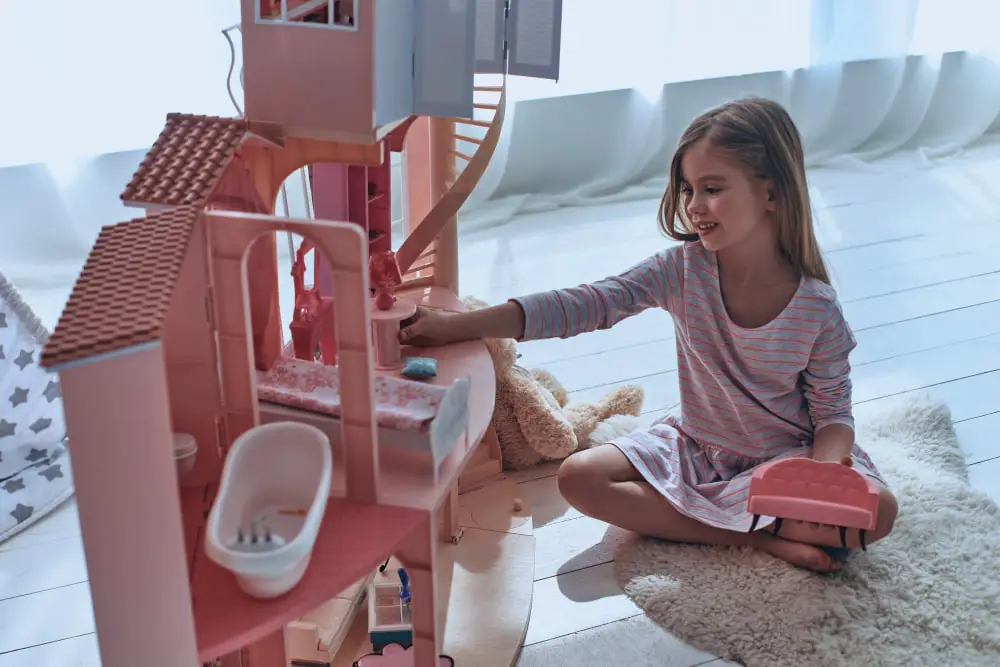 kids enjoying cleaning toys