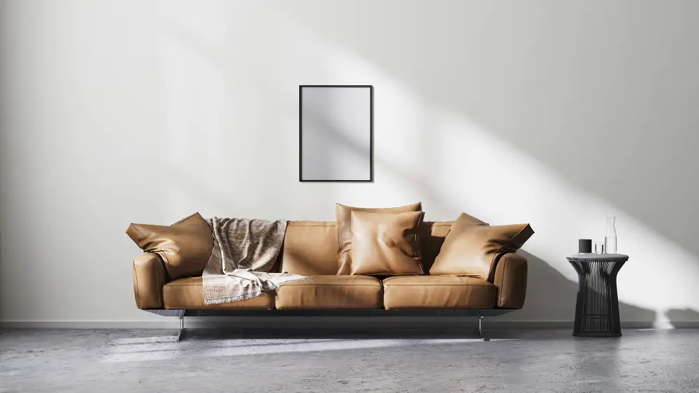 leather sofa Frame