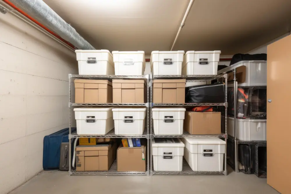 organizing storage unit