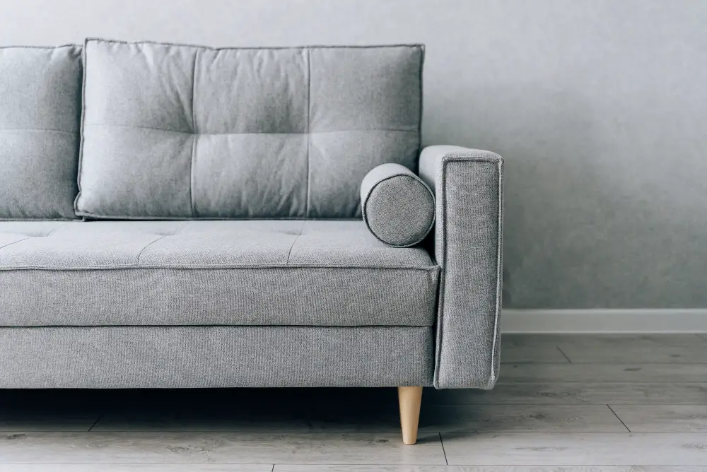 sofa with legs