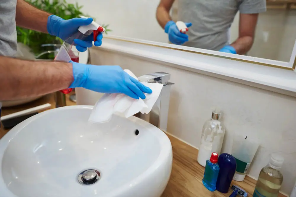 Cleaning Up the Countertops