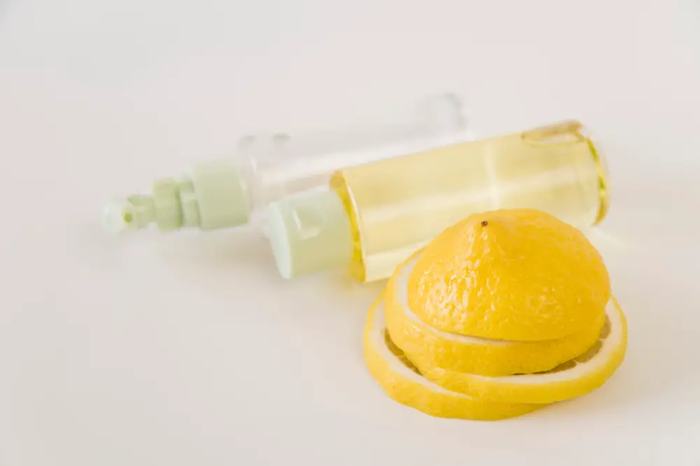 Citrus Spray Sliced Lemons Water Bottle 