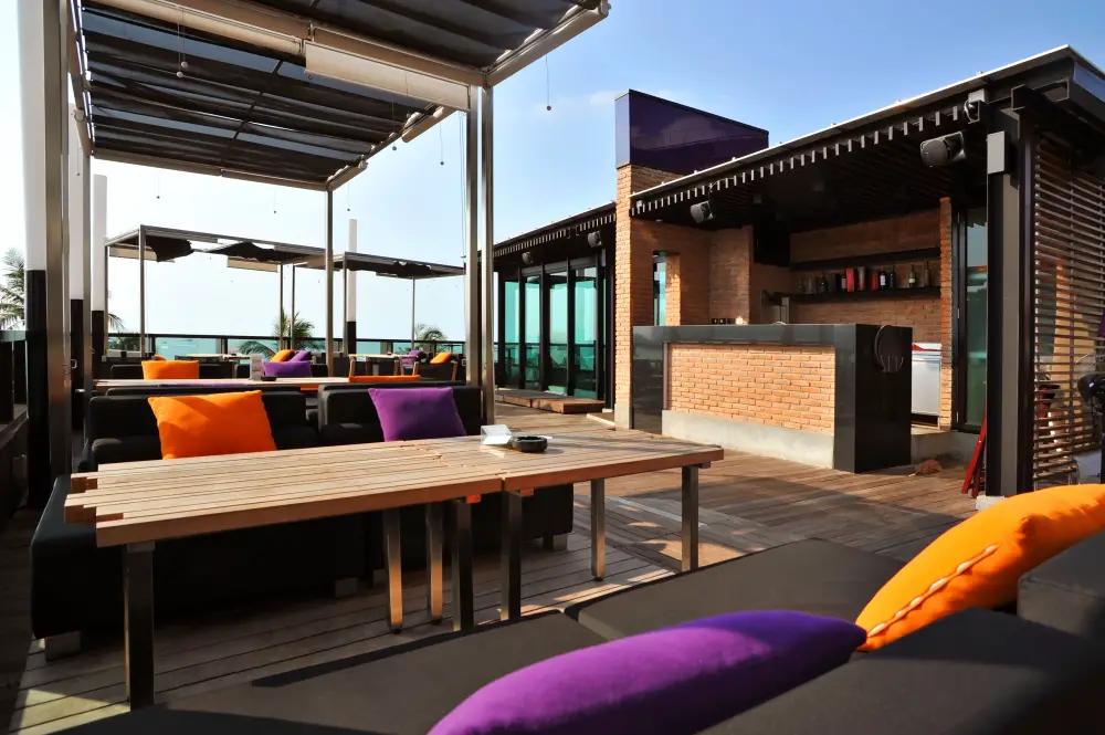 Incorporate a Rooftop Kitchen and Bar Oasis