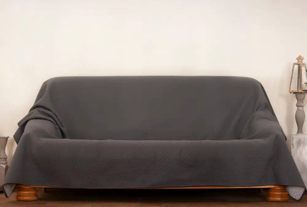 Sofa Cover Black Blanket