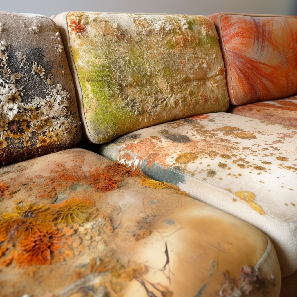 common types of mold on furniture
