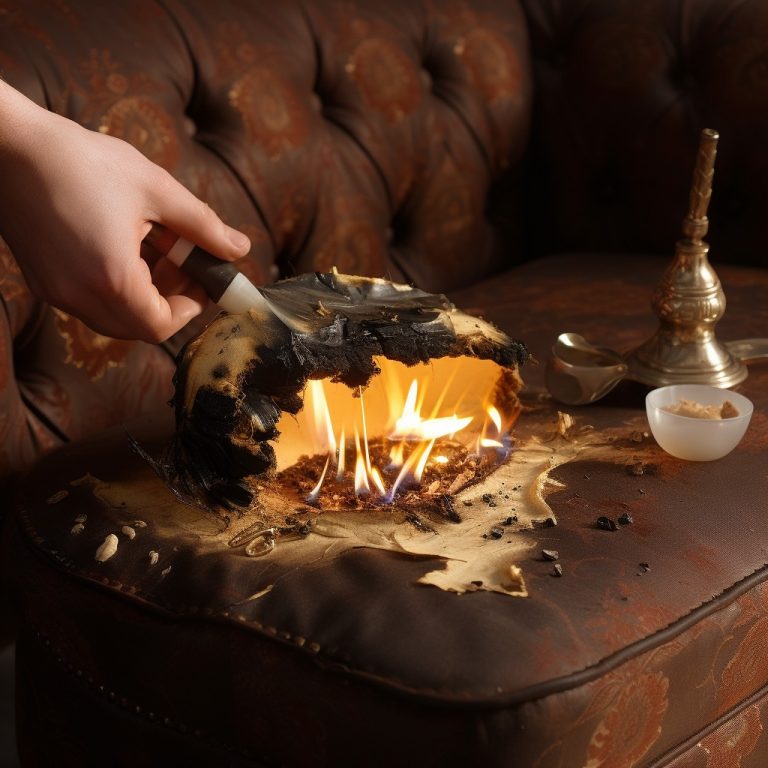 How to Fix a Burn Hole in a Couch Easy Repair Guide for Quick Results