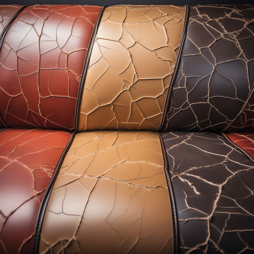 types of leather cracks
