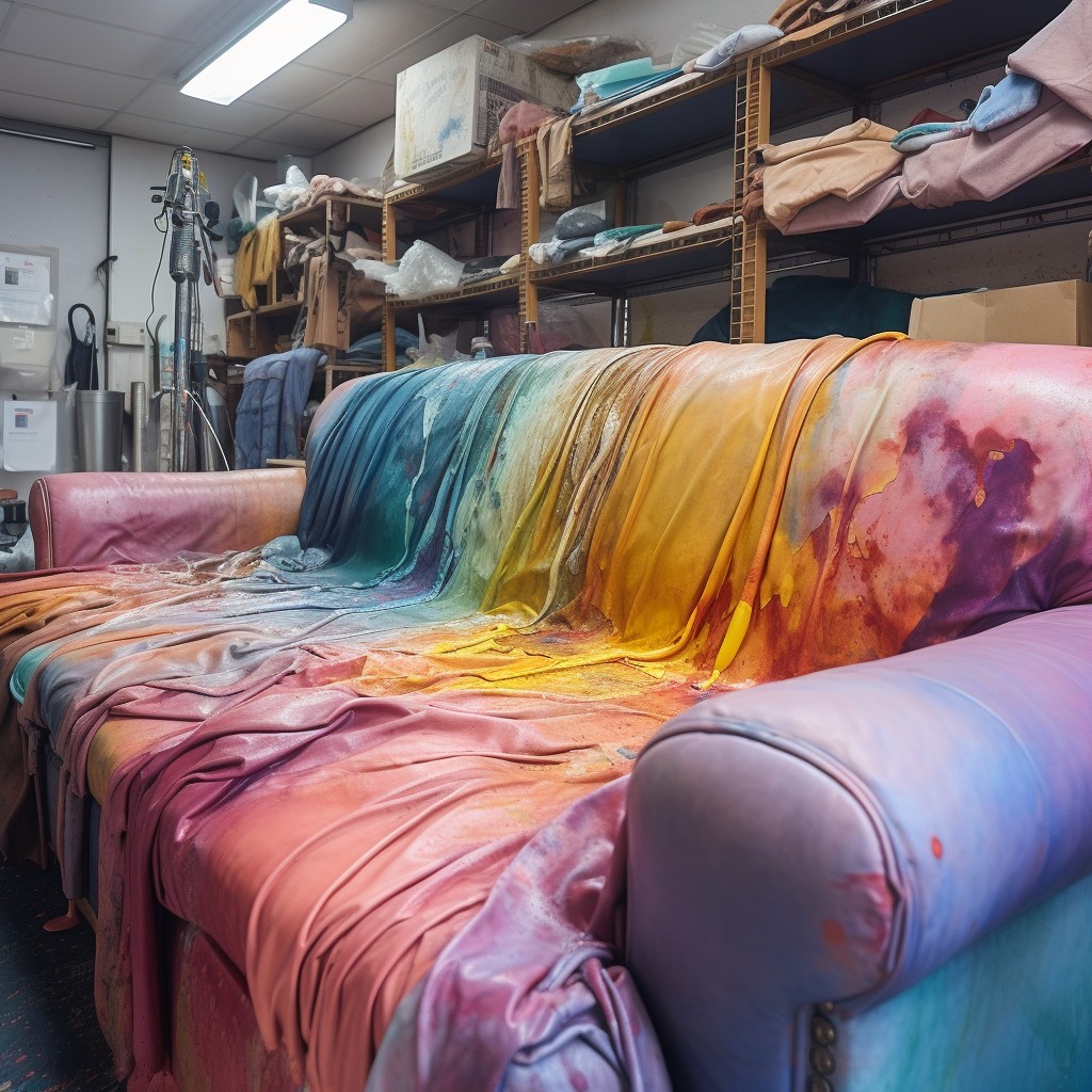 upholstery dyeing methods