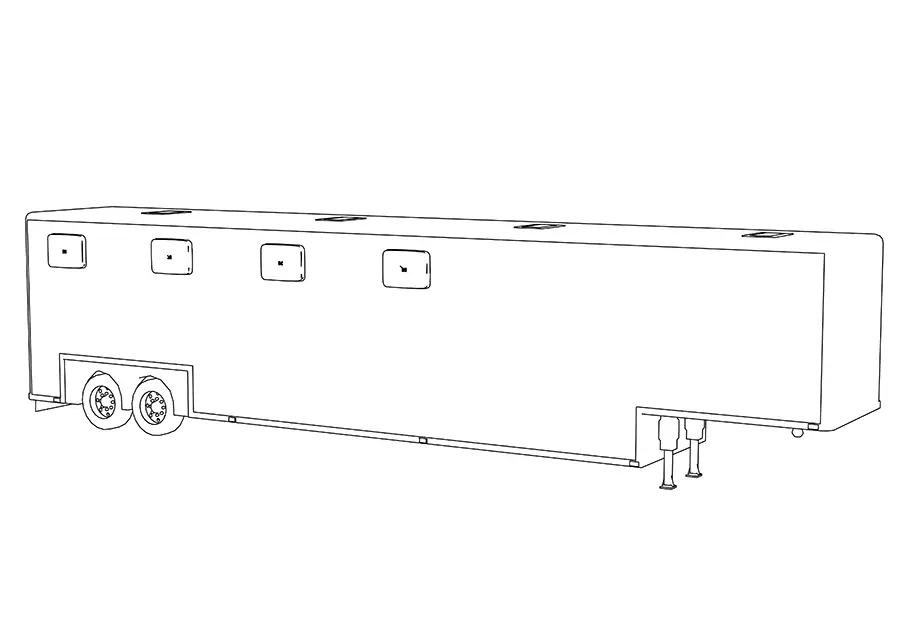 Design a Cargo Trailer - Sketch