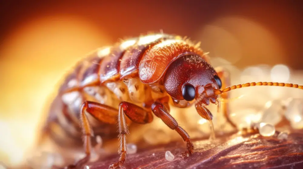 Identifying Bed Bug Eggs On a Couch with Eggs