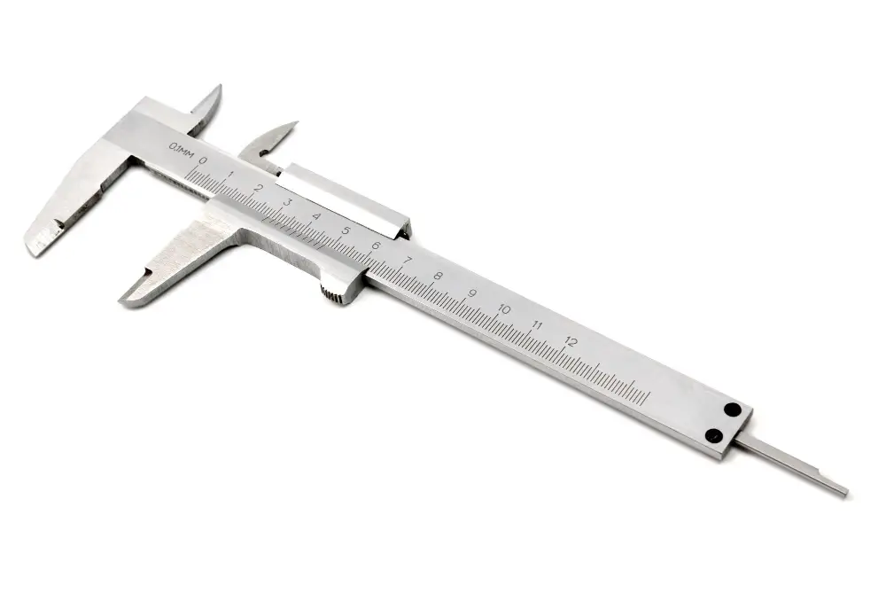 Measuring Bracket Dimensions for Couch Repair - Calliper Ruler